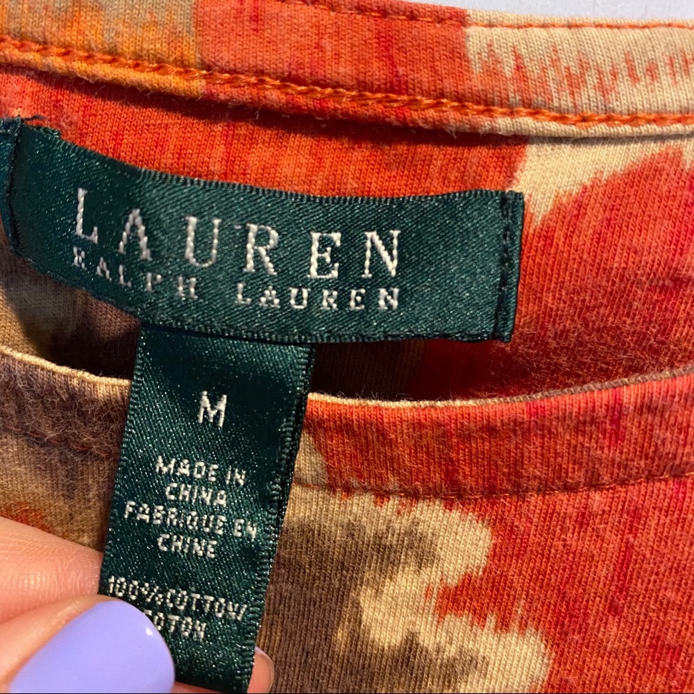 Aztec print Ralph Lauren T-shirt - Picture 4 of 6